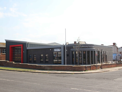 Headlands fire station Cleveland